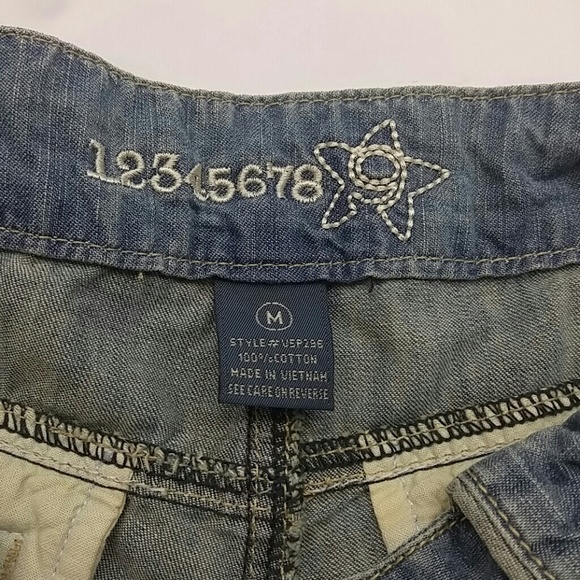 Nordstrom brass Plum jean shorts size M🔥🔥 - Picture 5 of 5